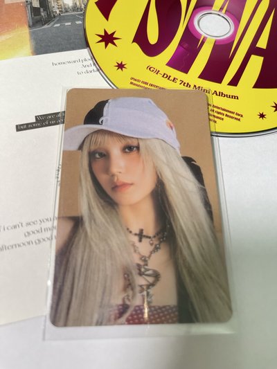 I-DLE I SWAY電子專小卡