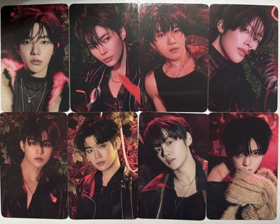 ZB1 迷五快閃店 塑膠收納盒組（含8張固卡不含雄）