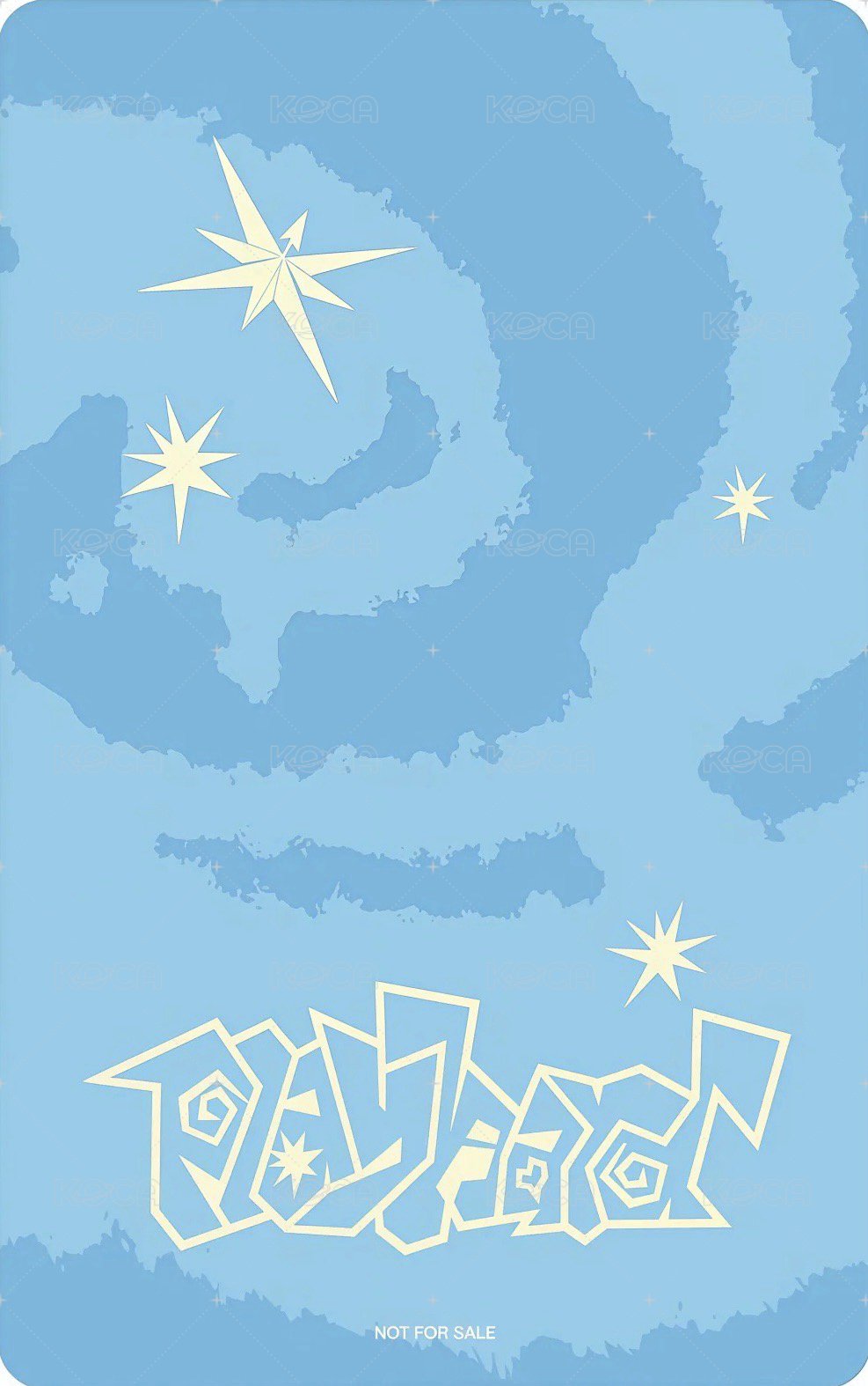 Play Hard hmv 特典卡  背面