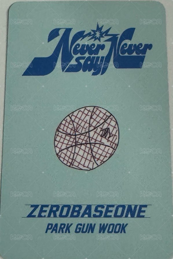 正規一 專輯卡 籃球旭 背面