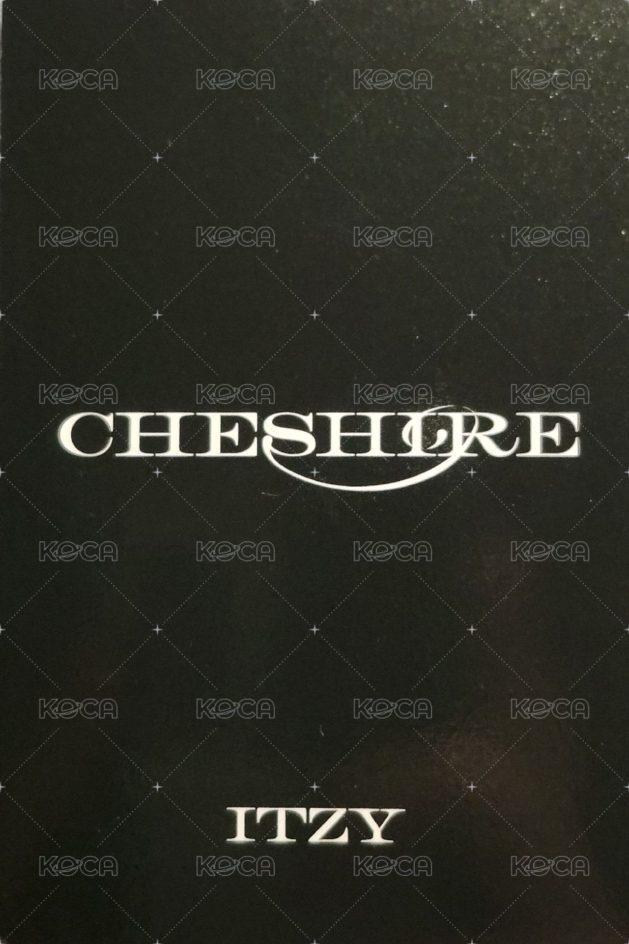 CHESHIRE k4 1.0 簽售卡  背面