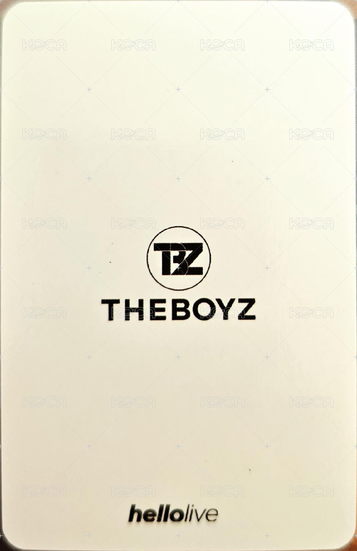 PHANTASY Pt.3 Love Letter hl 特典卡 唇環+眼鏡ver. 背面