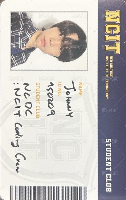 NCIT 隨機卡 卡貼 正面