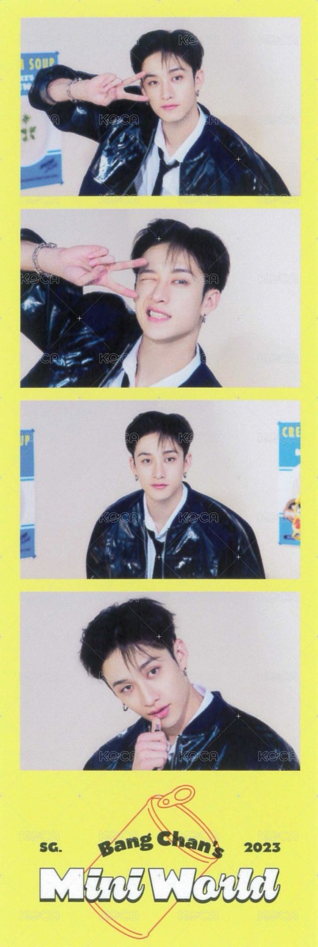 2023 年曆 人生四格卡  正面