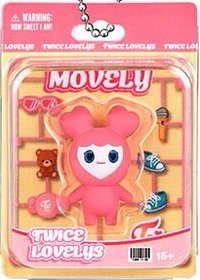 TWICE X BANDAI 扭蛋 吊飾 MOVELY