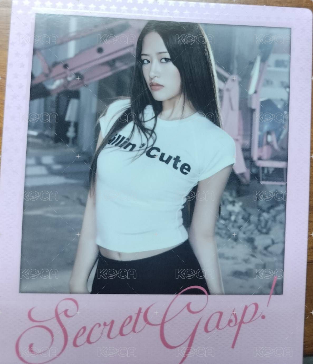 IVE SECRET 專輯卡 Gasp專卡 正面