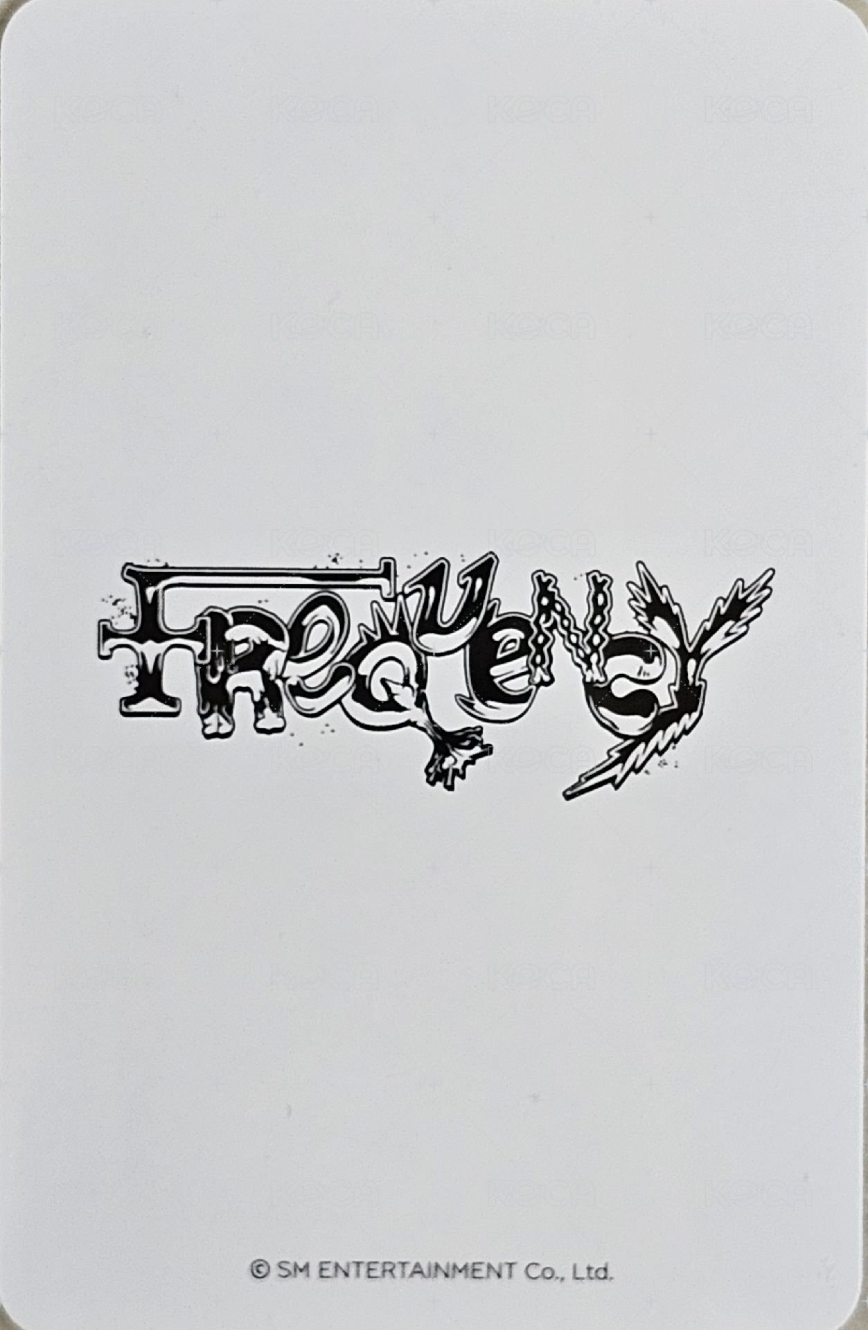 FREQUENCY k4 幸運卡  背面