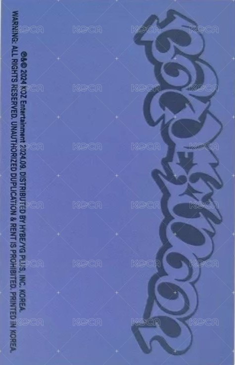 19.99 專輯卡 ID卡1 背面