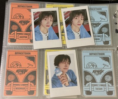 Knock On 巡迴 隨機卡 安可場 拍立得