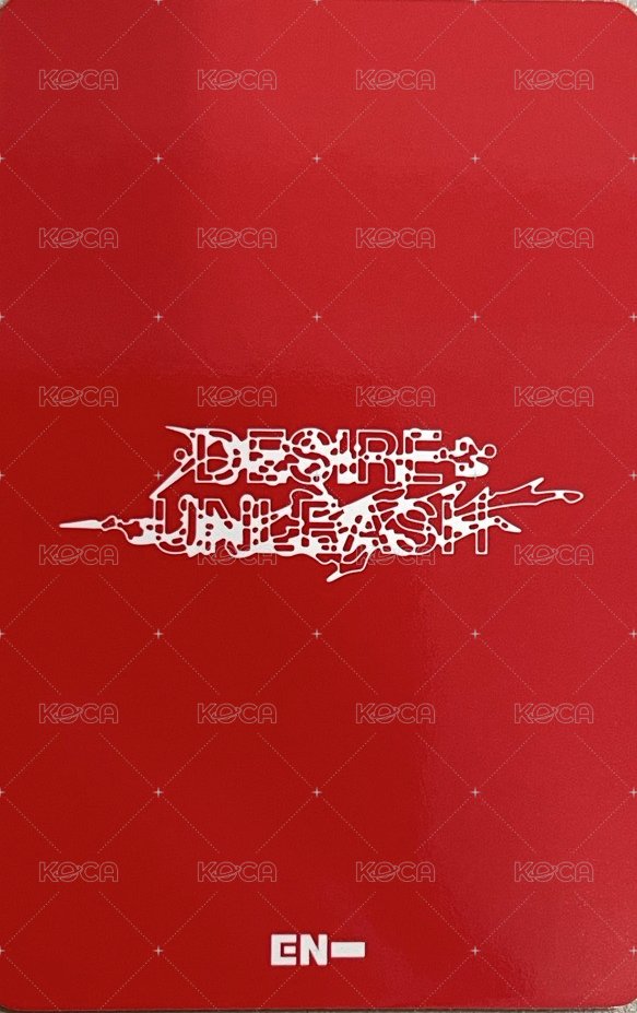 迷六 日咖 特典卡 單封特典 背面