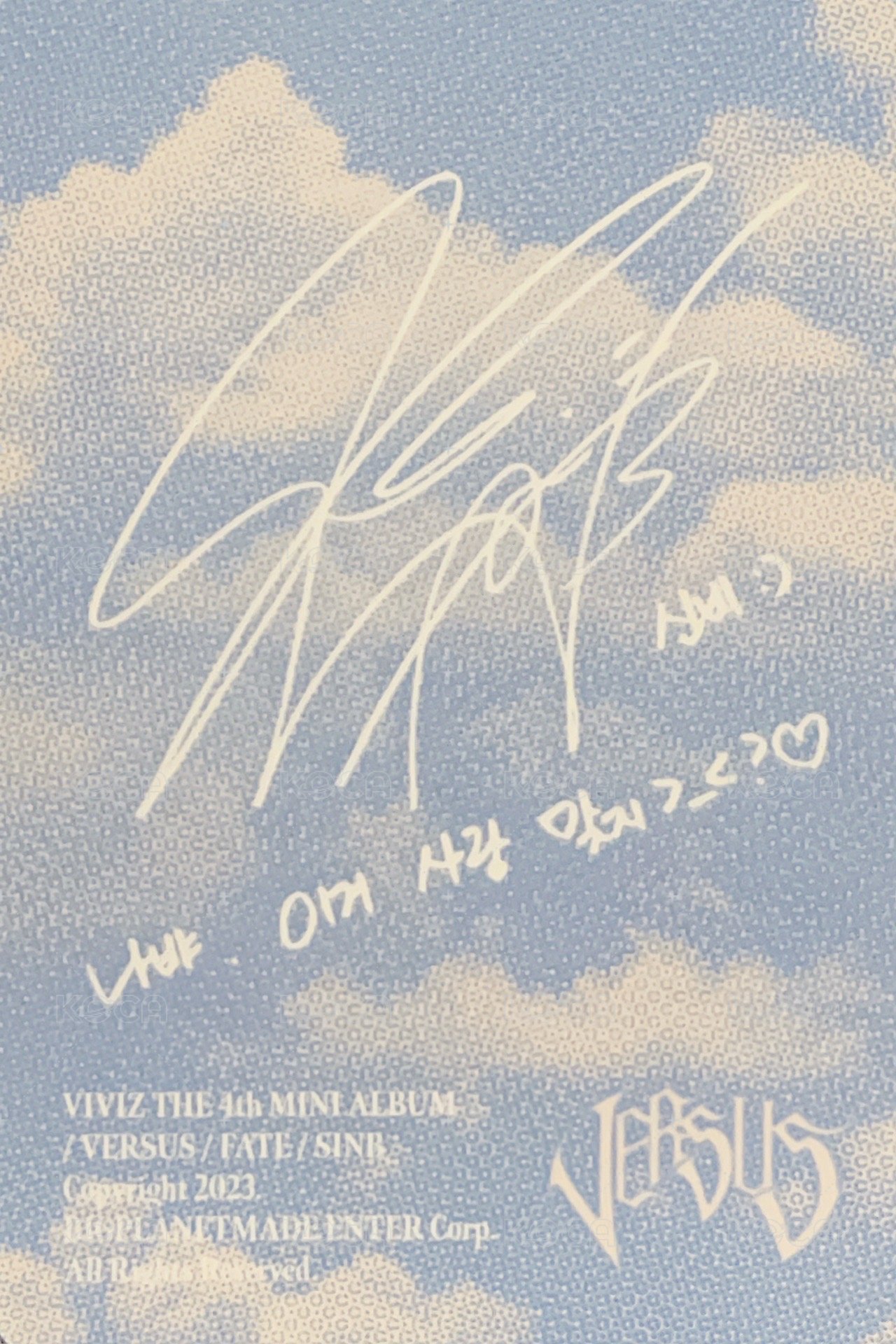 迷四 專輯卡 fate ver. 背面