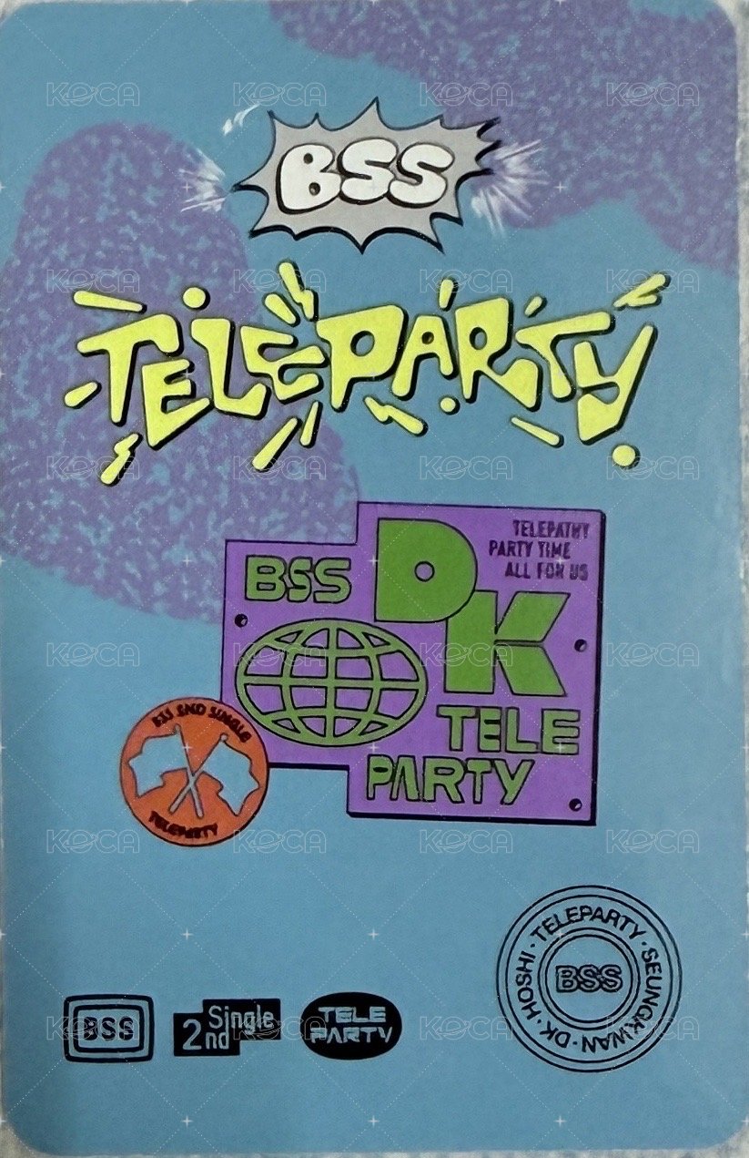 ‘TELEPARTY’ 打歌卡  背面