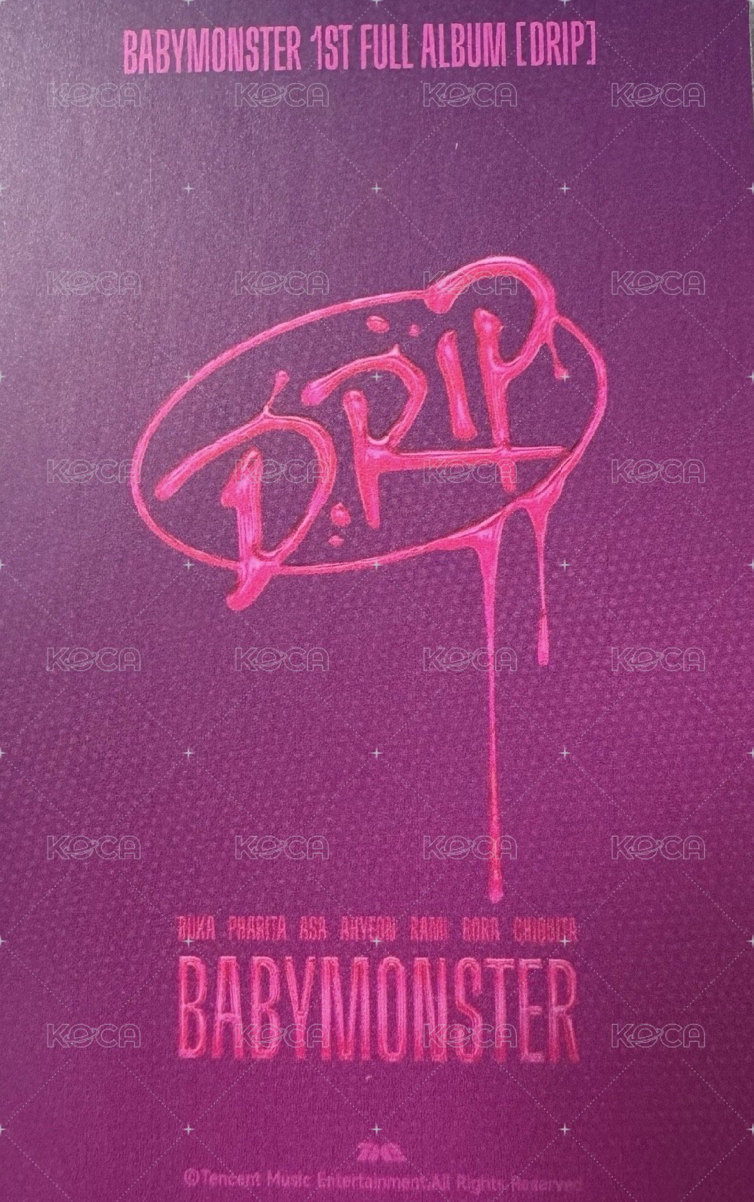 DRIP 滿額卡 廣州線下滿額卡 背面