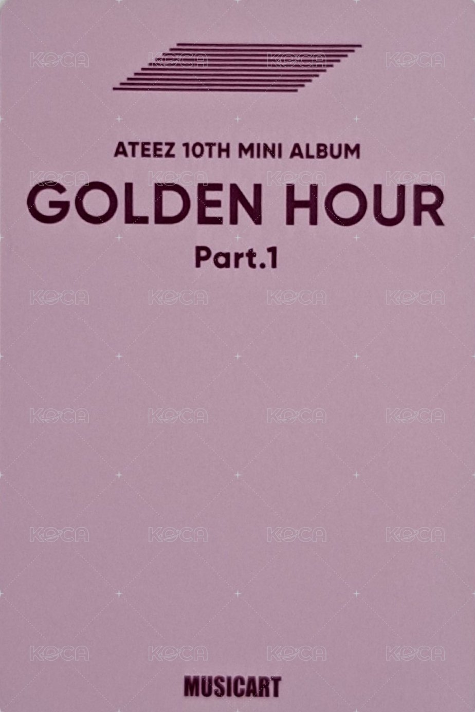 GH1 ma 幸運卡  背面