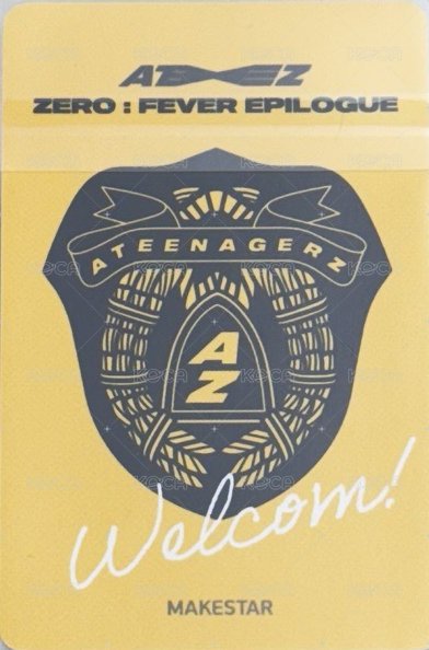 FEVER Epilogue ms US Welcome 特典卡 ZERO : FEVER EPILOGUE MS 7.0 特典卡 US WELCOME 背面