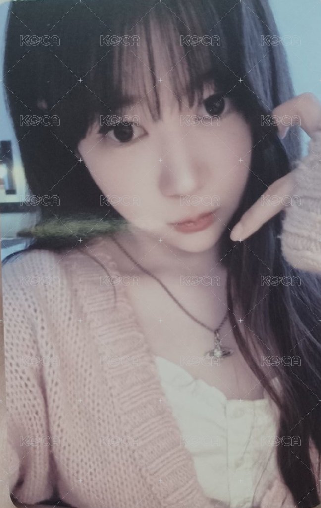 單一 kms v1 簽售卡 上海 正面