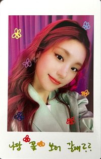 NO BAD DAYS 周邊卡 四月 拍立得