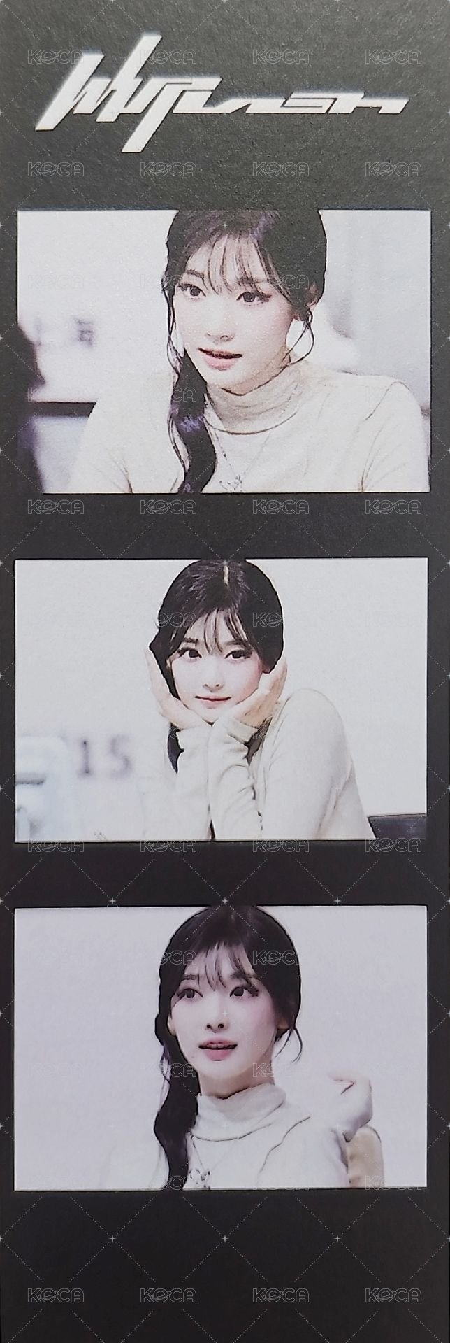 Whiplash kms 簽售卡 聖誕簽售 現場花絮三宮格 正面