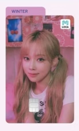 aespa winter LOCAMOBILITY CARD 交通卡