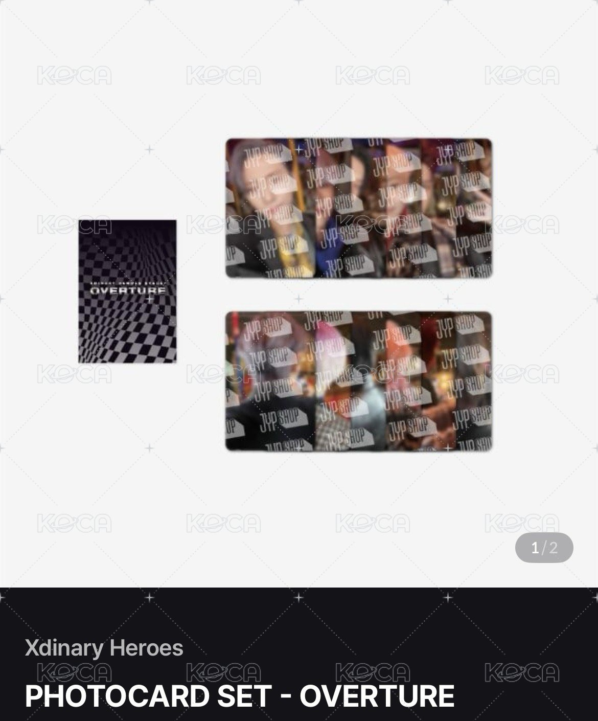 Stage ♭Overture 周邊卡 小卡組 背面