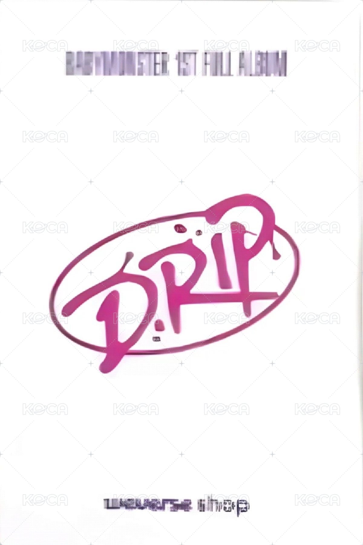 DRIP wvs 特典卡 單封版 背面