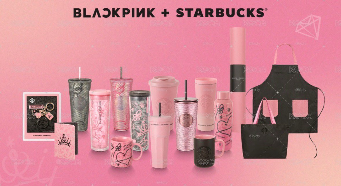  Starbucks X BLACKPINK原價出