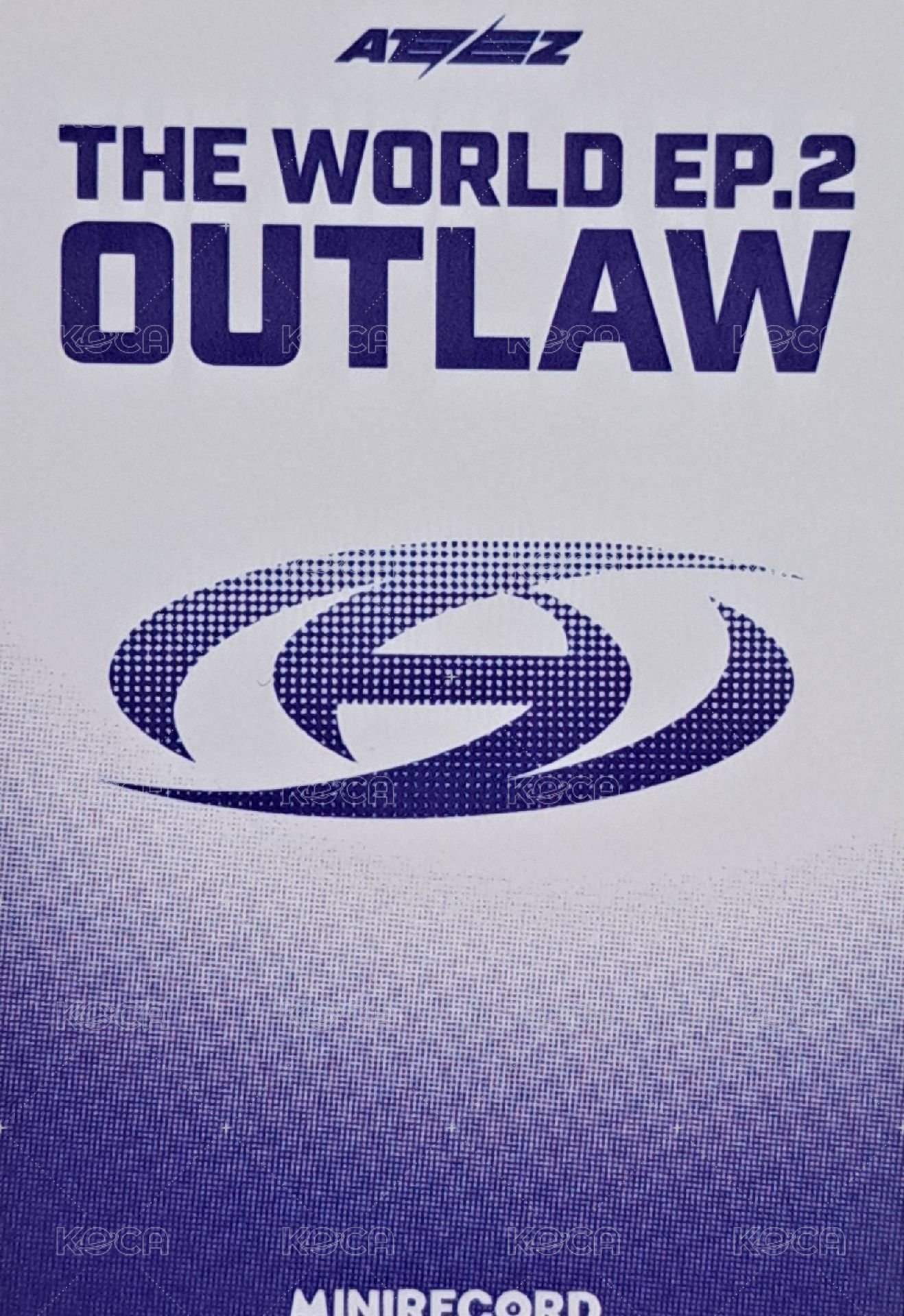 OUTLAW MINIRECORD 6.0 幸運卡 2023臺灣場造型 背面