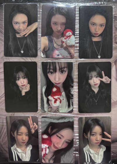 BABYMONSTER 聖誕2.0 聖誕卡 theSameE線下