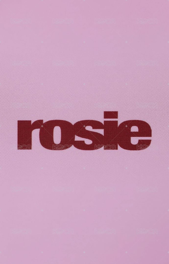 rosie k4 特典卡  背面