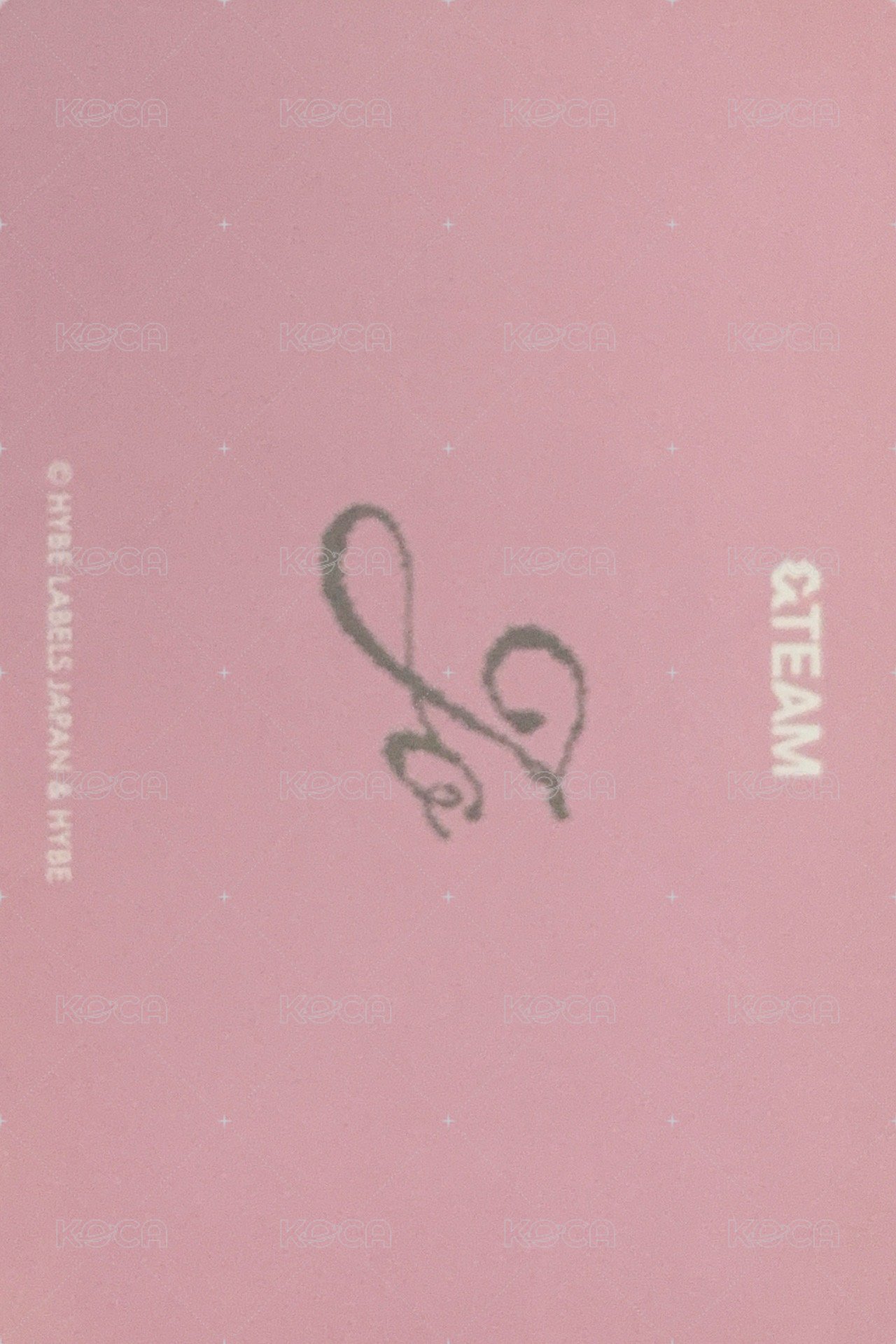 五月雨 隨機卡  背面