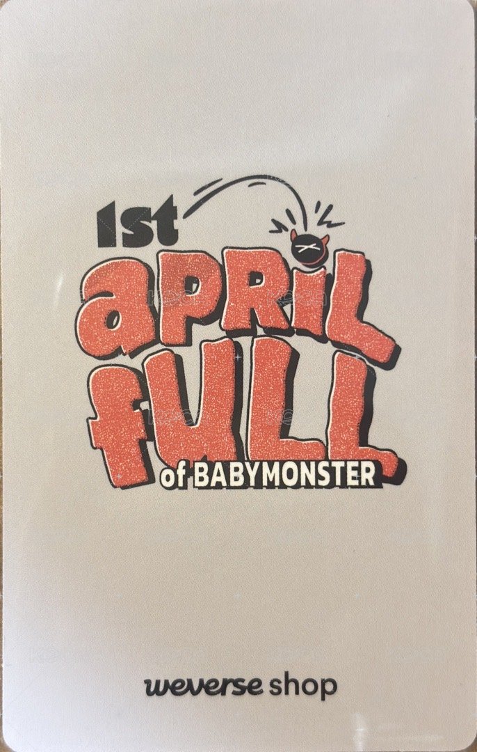 一週年寫真書 wvs 特典卡 一週年寫真 特典 Rora ver.B 背面