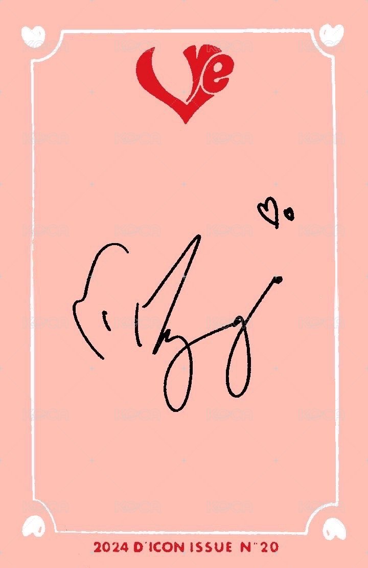 DICON 雜誌卡 A ver. 背面