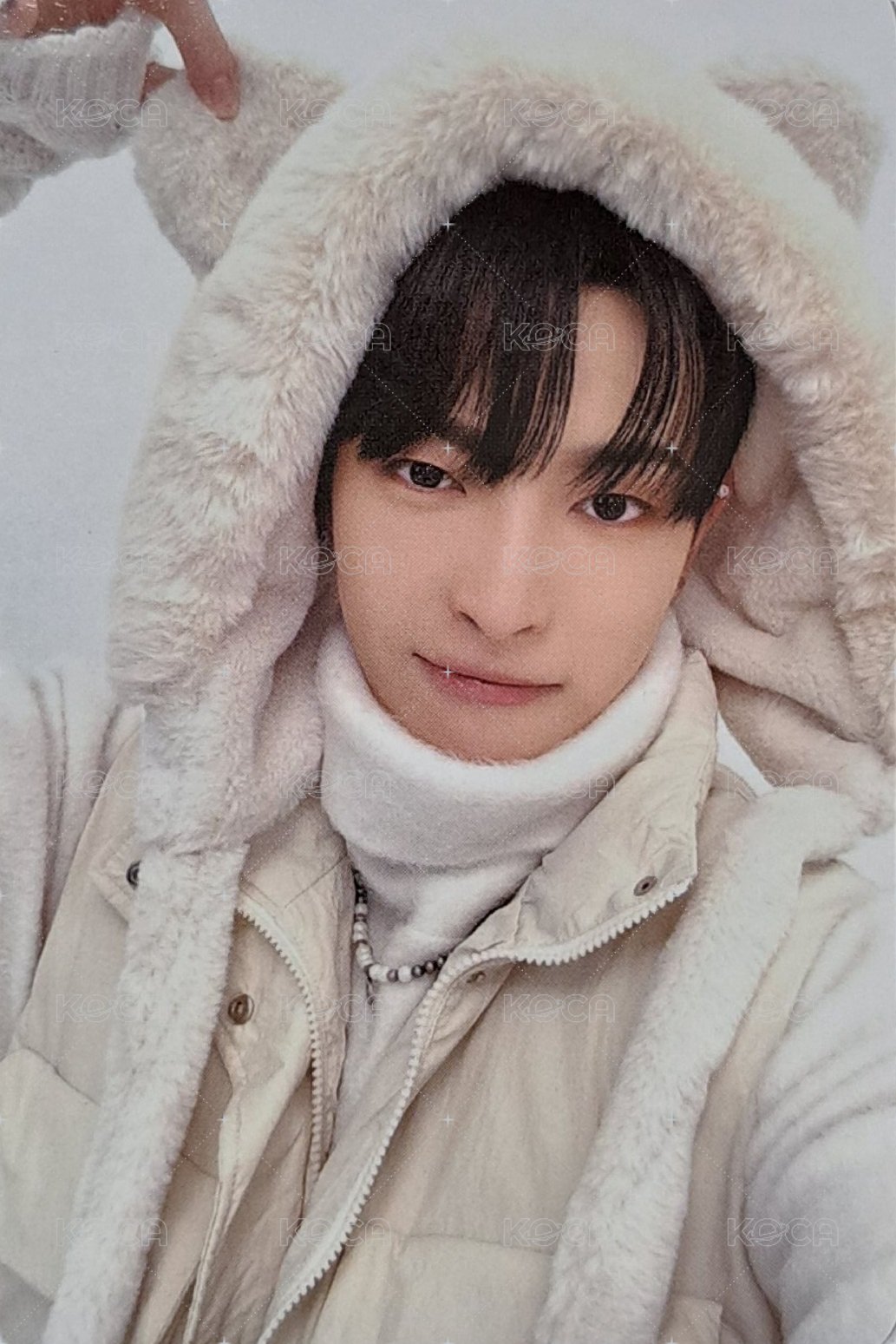 ATEEZ WINTER SPECIAL MD : SNOWMAN FACTORY  周邊卡  正面