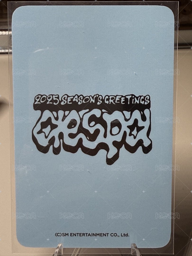 2025年曆 wm 特典卡 25年曆 特典柚 背面