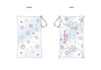 25’CAFE 鑰匙圈吊飾 透明吊飾收納包