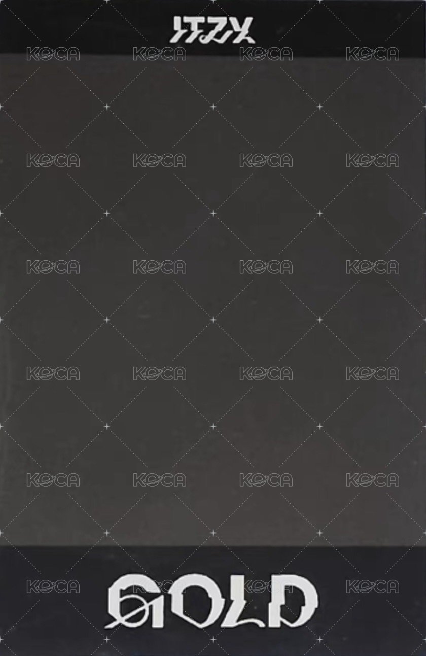 GOLD sr 預售 特典卡 拍立得 背面