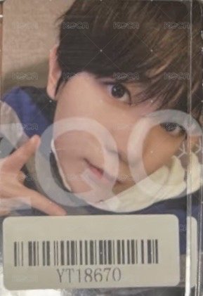 poppop kms KMS712中簽卡 簽售卡  正面