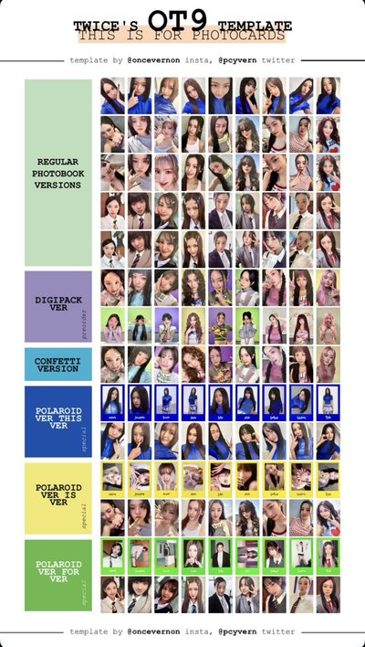 Twice This is for 專輯小卡