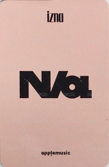 迷一 am 1.0 簽售卡  背面