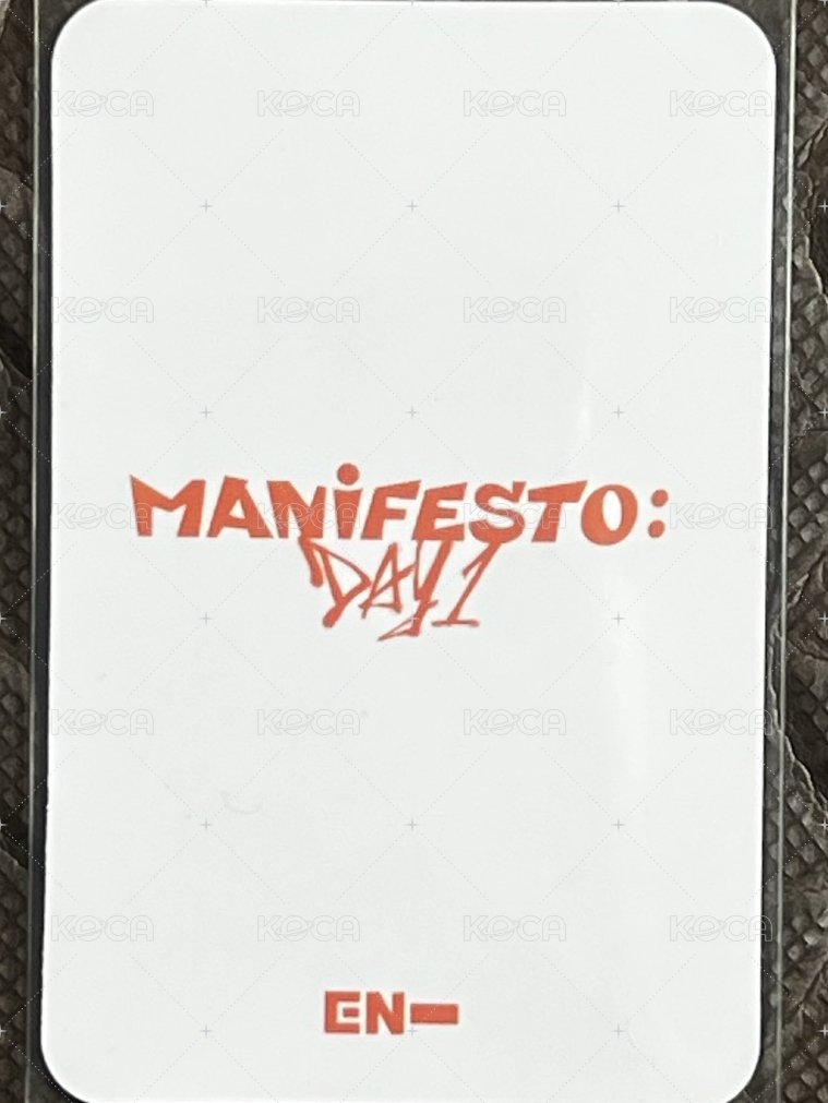 迷三 yzy 1.0 簽售卡  背面