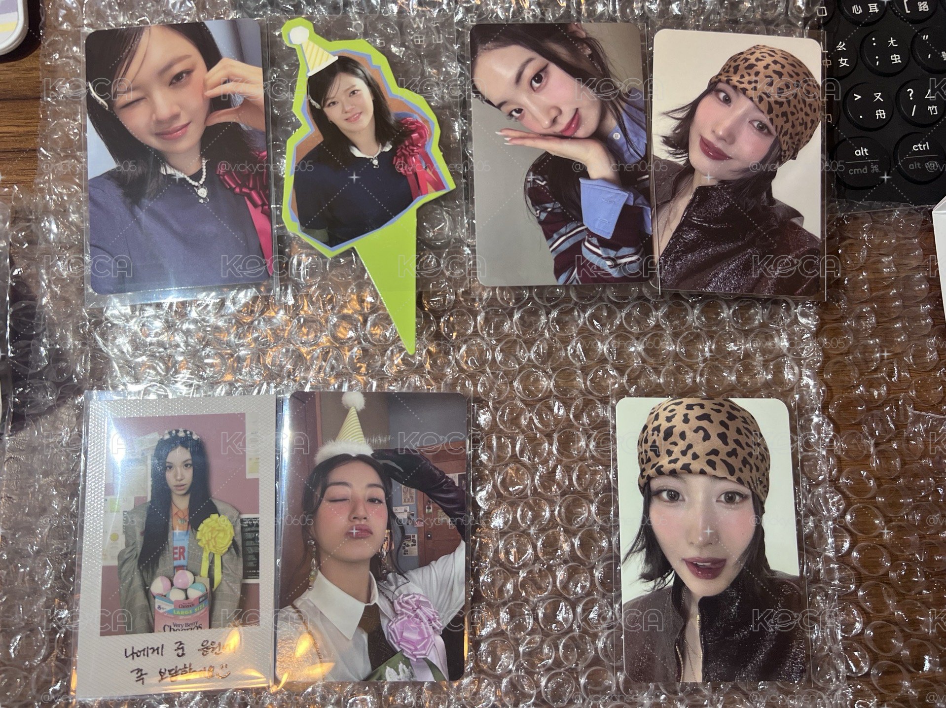 TWICE 十週年小卡區