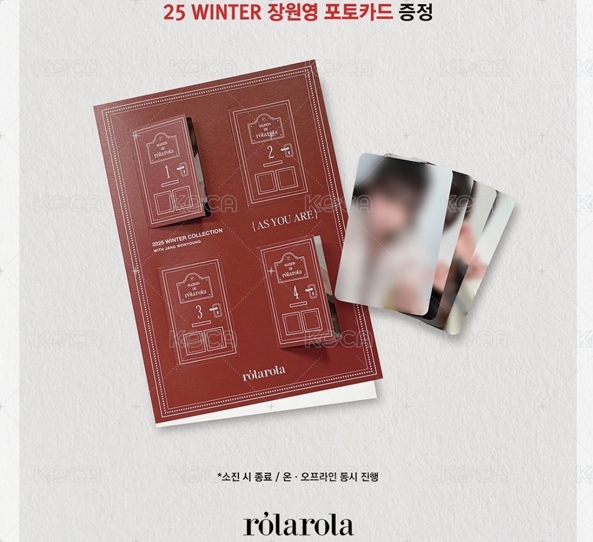 rolarola 代言卡 7.0 背面