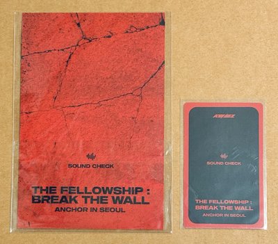 BREAK THE WALL 首爾安可場 彩排組 大卡+小卡 弘中