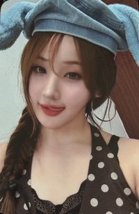 224 mu 線下2.0 簽售卡 兔 藍兔帽