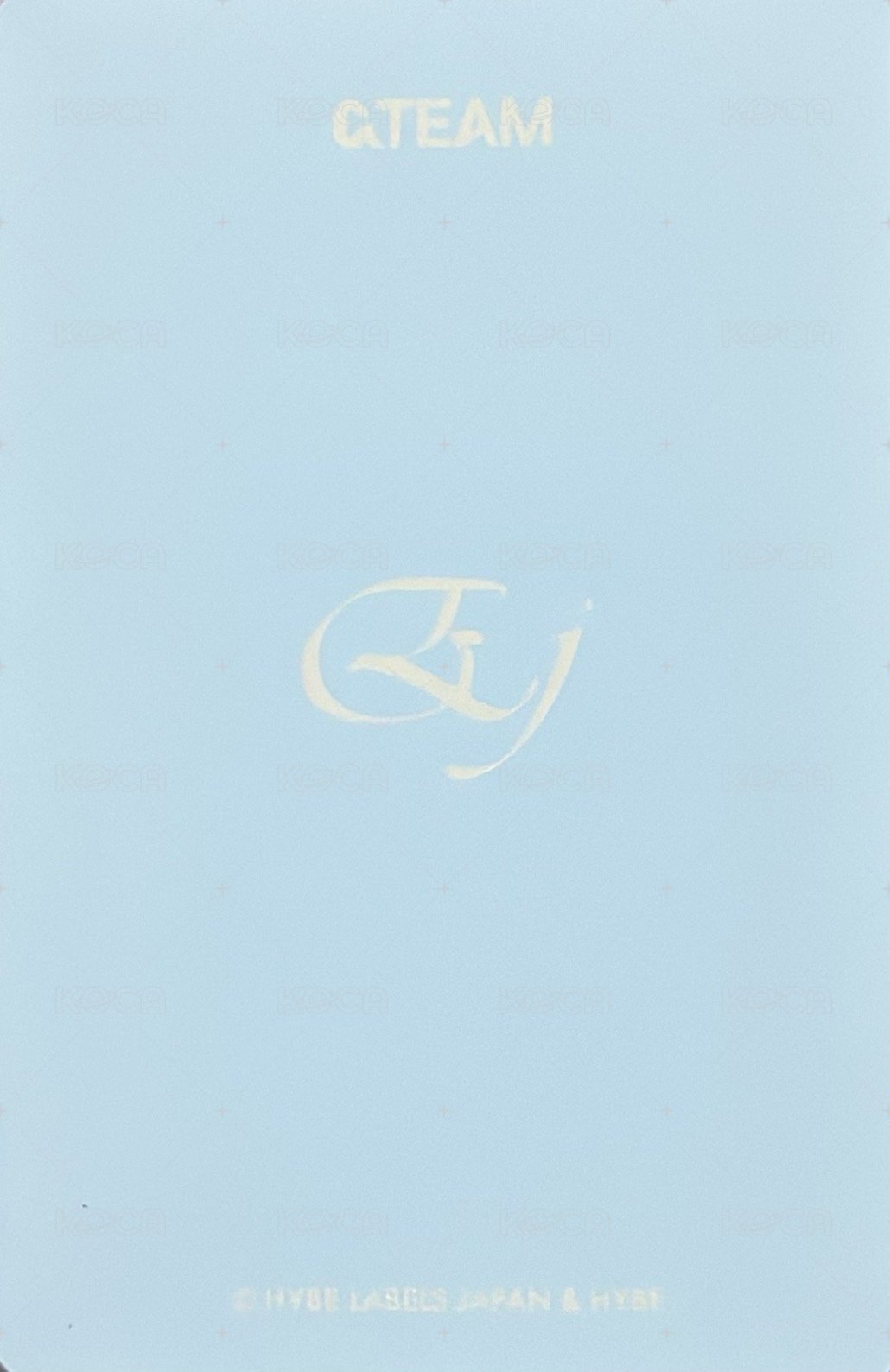 雪明 隨機卡  背面