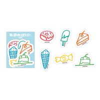 日本咖啡快閃 貼紙 