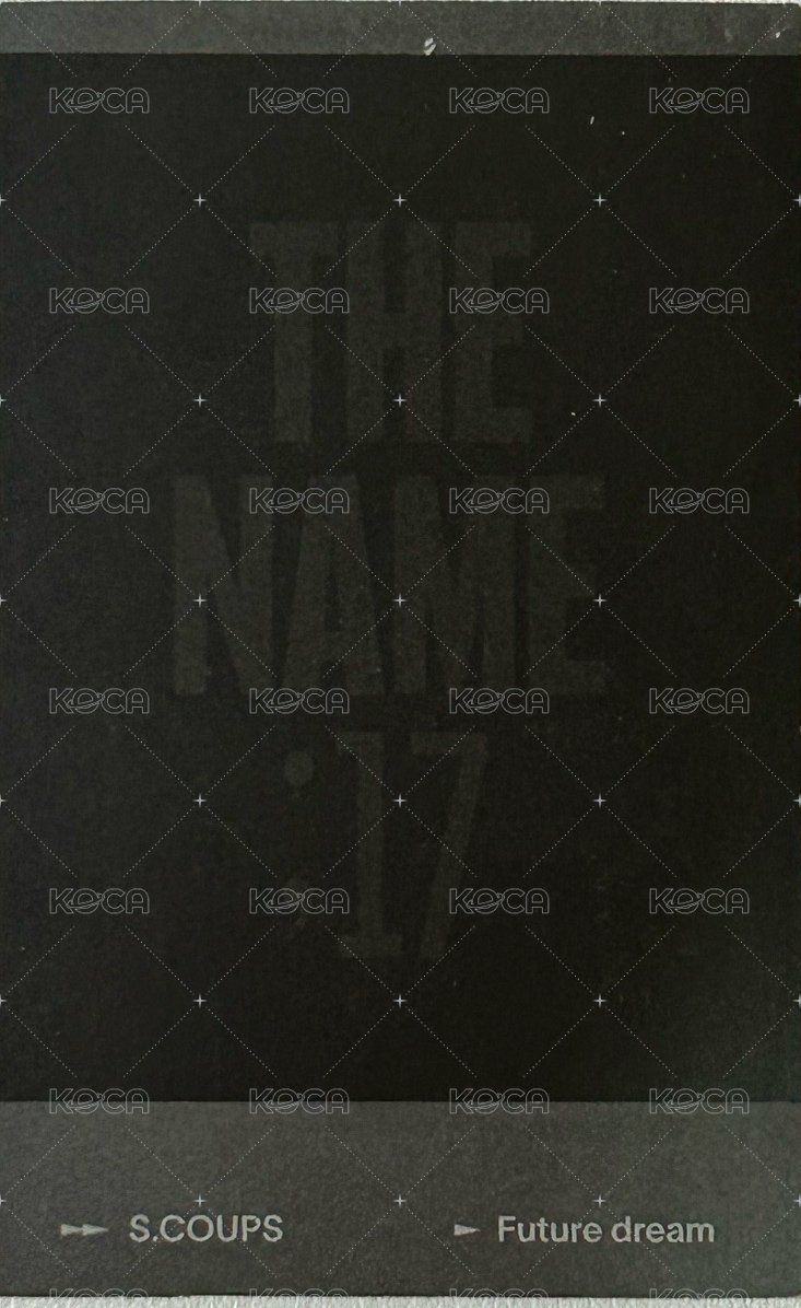 THE NAME 周邊卡 拍立得 背面