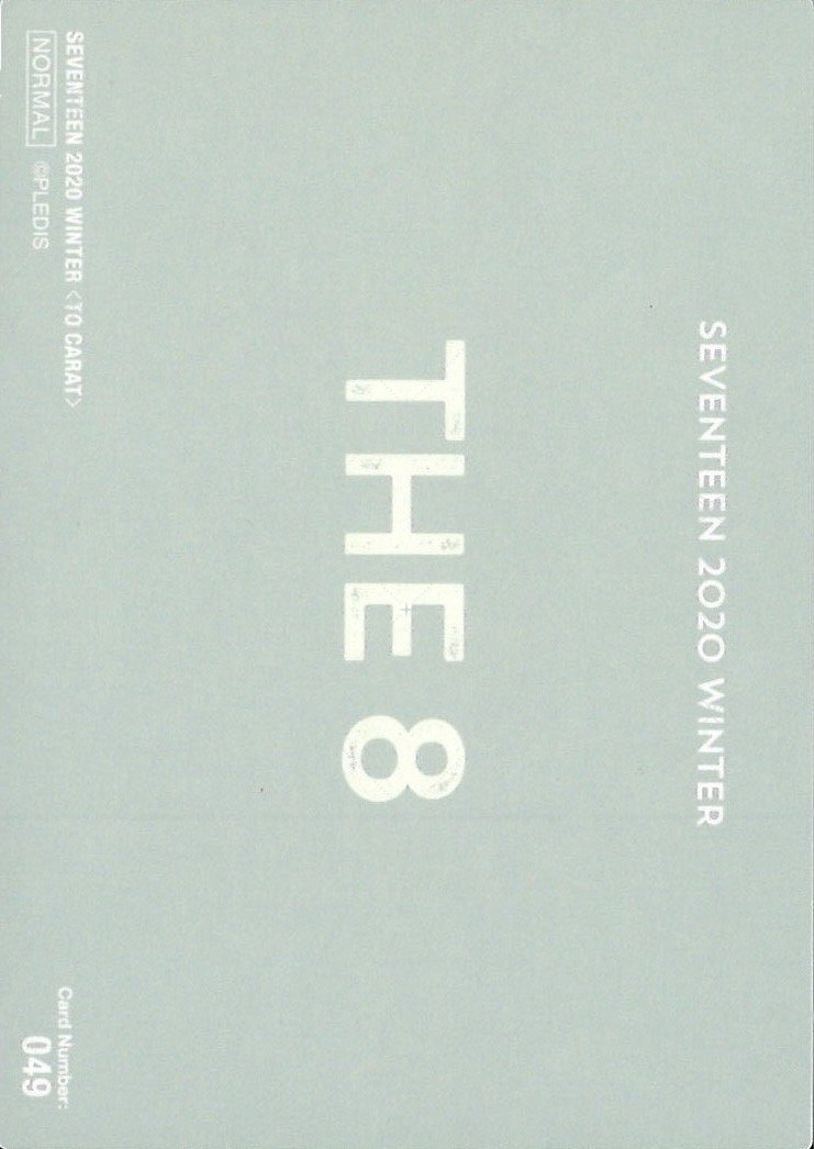 20’ 冬周 隨機卡  背面