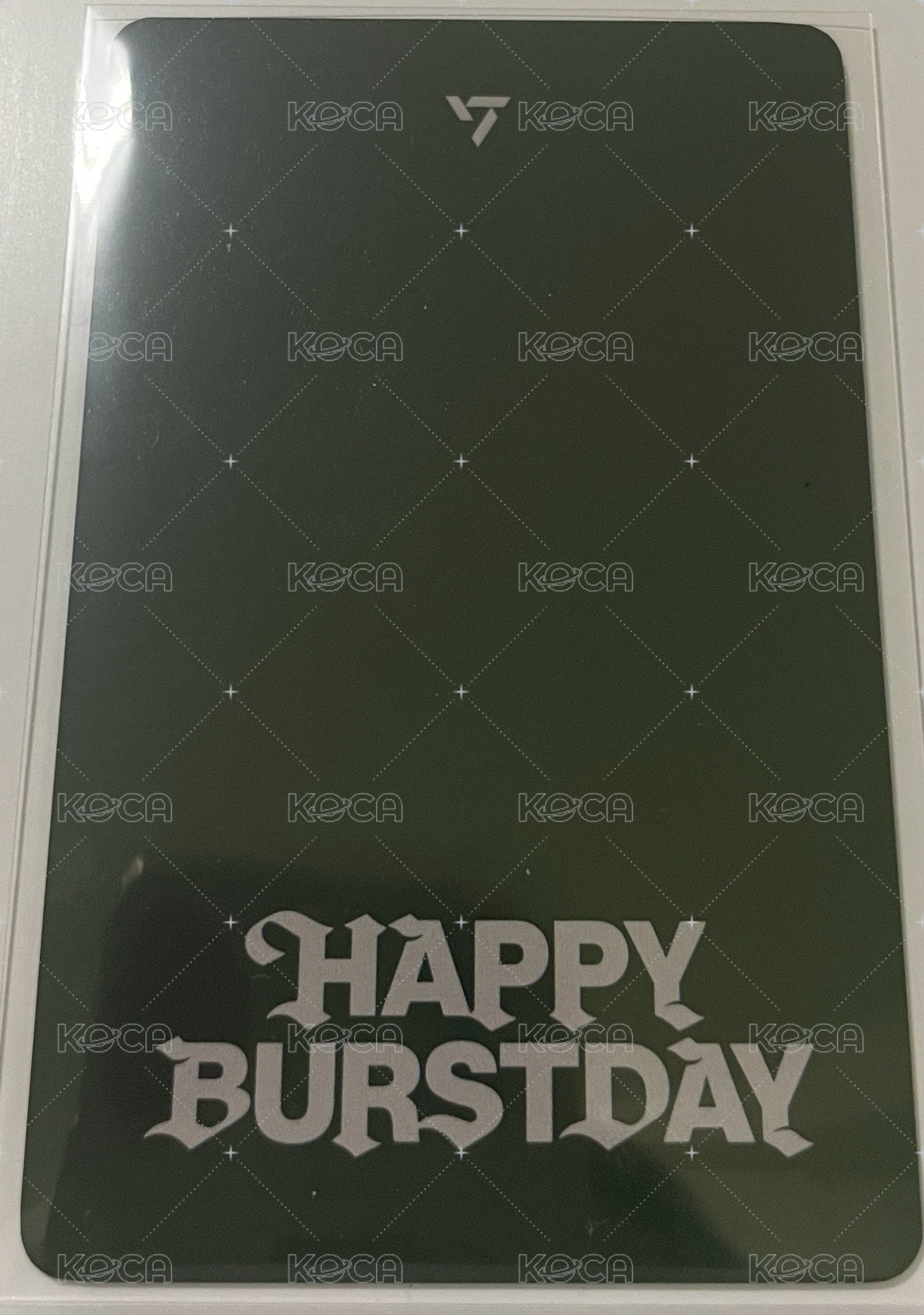 正五 kkt PB 特典卡  背面