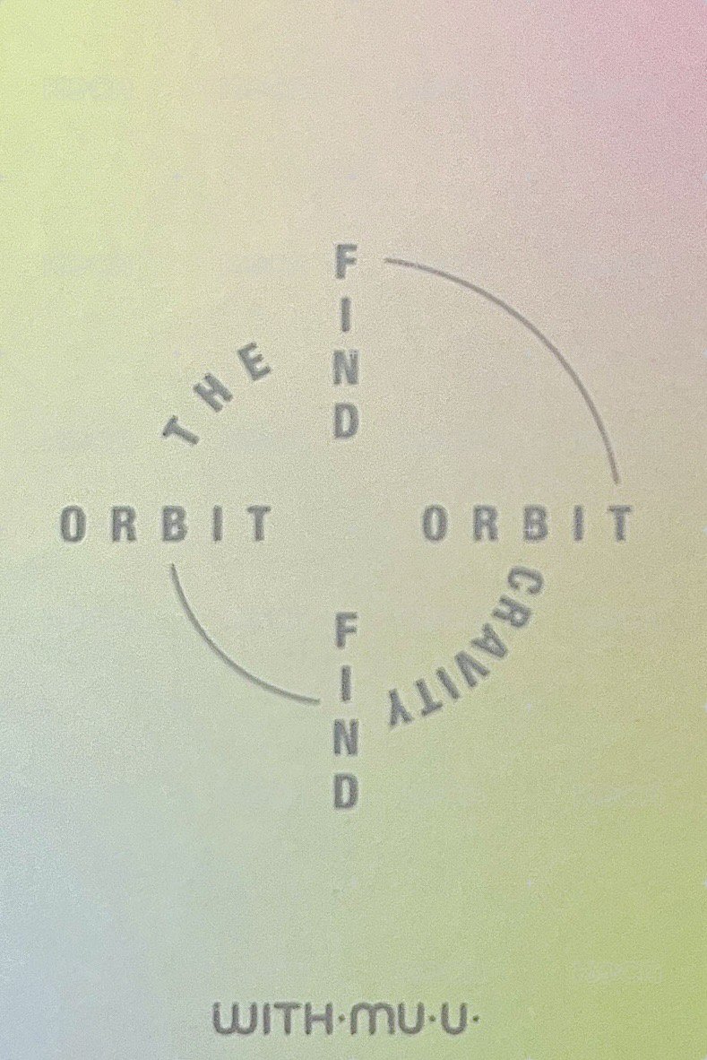 FTO wm 5.0 簽售卡 Kissing You ver. 背面